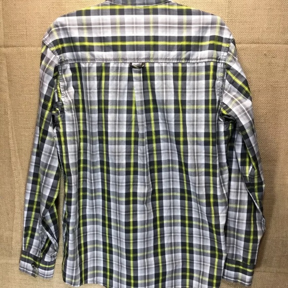 Wrangler Vented Button Front Long Sleeve Shirt Med - Picture 7 of 7